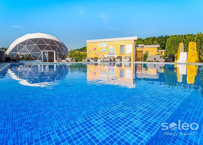 Soleo Family Resort - 3 Baseny, 4 Jacuzzi, Sauna Finska, Animacje, Malpi Gaj, 3 Sale Zabaw, 4 Place Zabaw, 2 Restauracje - 3 Min Od Morza