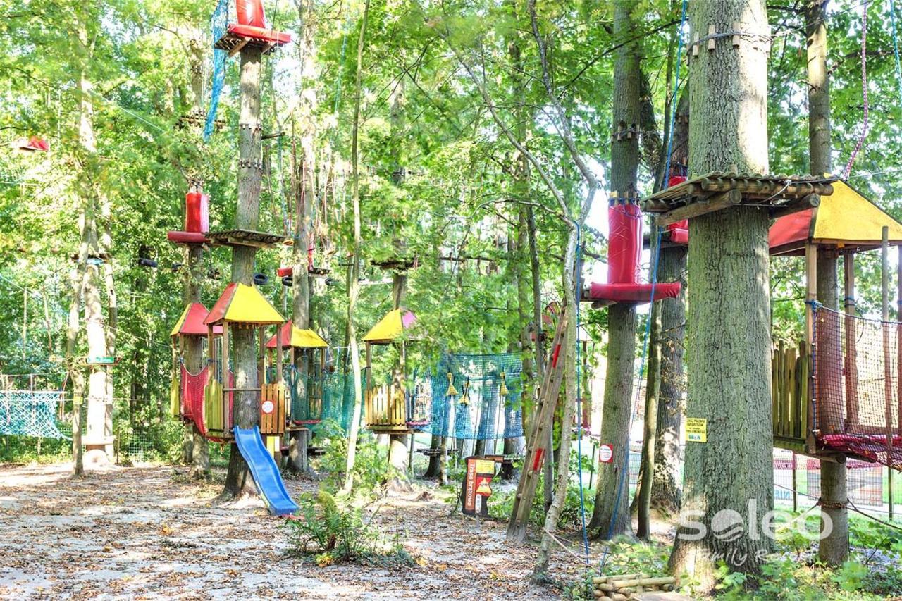 Soleo Family - 3 Baseny, 4 Jacuzzi, Sauna Finska, Animacje, Malpi Gaj, 3 Sale Zabaw, 4 Place Zabaw, 2 Restauracje - 3 Min Od Morza Lodge Rewal